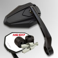 HS MOTO KONCOVÉ SPÄTNÉ ZRKADLÁ HERO 1 M6-ID17