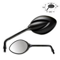 HS MOTO ZRCÁTKO ''STRATO''