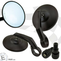 HS MOTO ZPĚTNÉ ZRCÁTKO BOB DO ŘÍDÍTEK M16