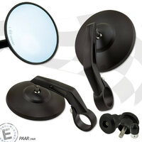 HS MOTO ZPĚTNÉ ZRCÁTKO BOB DO ŘÍDÍTEK M8