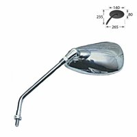 HS MOTO ZPĚTNÉ ZRCÁTKO ''NAKED BIKE''