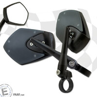 HS MOTO ZPĚTNÉ ZRCÁTKO SHIELD DO ŘÍDÍTEK