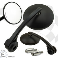 HS MOTO ZPĚTNÉ ZRCÁTKO TOM DO ŘÍDÍTEK M8