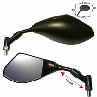 HS MOTO ZRCÁTKO ''127''