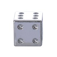 OXFORD ČEPIČKY NA VENTIL KOSTKY STŘÍBRNÉ