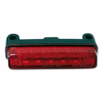 HS MOTO LED BRZDOVÉ SVĚTLO ''BLADE'' ČERVENÉ