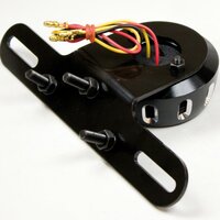 HS MOTO LED BRZDOVÉ SVĚTLO ''CNC'' ČERNÉ