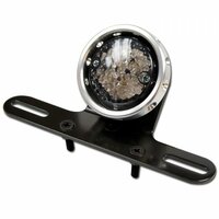 HS MOTO LED BRZDOVÉ SVĚTLO ''CNC'' STŘÍBRNÉ