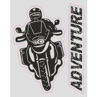 QUATTROERRE NÁLEPKA MOTO - ADVENTURE