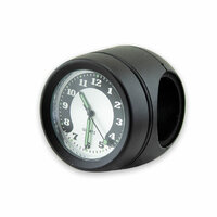 HS MOTO HODINKY NA RIADIDLÁ ČIERNE