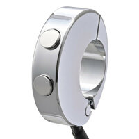 HS MOTO UNIVERZÁLNY CNC SPÍNAČ DAYTONA CHRÓM