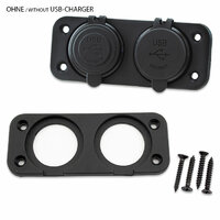 HS MOTO INSTALAČNÍ RÁMEČEK PRO USB ZÁSUVKY