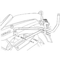 GIVI DRŽÁK KUFRU MONORACK BMW R 850 R/R 1100 R 635F