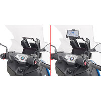 GIVI DRŽÁK NAVIGACE POD PLEXI BMW C 400 X (19-20) FB5130