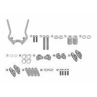 GIVI SADA NA MONTÁŽ PLEXI BMW R 1200 R (15-18) A5117A