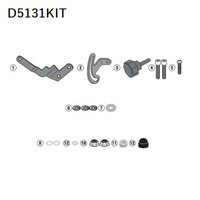 GIVI SADA NA MONTÁŽ PLEXI 5124DT/5124D BMW R 1250 GS ADVENTURE (19-20) D5131KIT