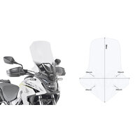GIVI PLEXI HONDA CB 500 X (19-22) D1171ST