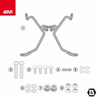 GIVI DRŽÁK MONTÁŽNÍ KIT CMX500 AL1160A