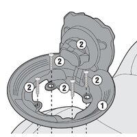 GIVI PODKOVA NA NÁDRŽ BF28
