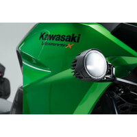 SW MOTECH EVO LED MLHOVÁ SVĚTLA KAWASAKI VERSYS-X300 ABS (16-)