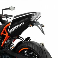 HS MOTO DRŽÁK SPZ KTM 125/390 DUKE (17-18)