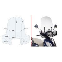 GIVI PLEXI KYMCO LIKE 125-150 6109A