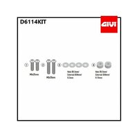 GIVI SADA NA MONTÁŽ PLEXI 6114DT KYMCO AGILITY 300 R16 (19-20) D6114KIT