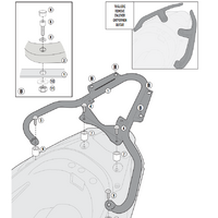 GIVI ZADNÍ NOSIČ KYMCO K-XCT 125/300 SR6103