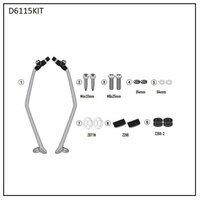 GIVI SADA NA MONTÁŽ PLEXI 6115DT KYMCO X-TOWN 125-300 CITY (20) D6115KIT