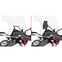 GIVI DRŽÁK NAVIGACE POD PLEXI MOTO GUZZI V85 TT (19-20) FB8203