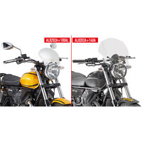 GIVI SADA NA MONTÁŽ PLEXI 100AL/100ALB/140A/140S MOTO GUZZI V9 ROAMER/V9 BOBBER AL8202A