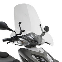 GIVI PLEXI YAMAHA BW'S 125/PIAGGIO TYPHOON 50/125/MBK/KEEWAY 288A
