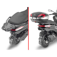 GIVI ZADNÍ NOSIČ KUFRU PIAGGIO MP3 HPE 400-400 SPORT - 530 EXCLUSIVE (22) SR5619