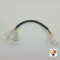 HS MOTO ADAPTÉROVÝ KABEL PRO ZADNÍ LED SVĚTLO SUZUKI GSX8-S / GSX-R