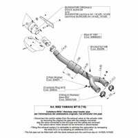 LEO VINCE PROPOJOVACÍ POTRUBÍ YAMAHA MT10/FZ-10