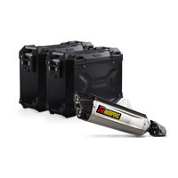 SW MOTECH TRAX ADV SADA BOČNÍCH KUFRŮ + AKRAPOVIČ YAMAHA TÉNÉRÉ 700 (19-)