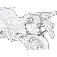 GIVI BOČNÍ NOSIČE YAMAHA XT 1200 Z/ZE SUPER TÉNÉRÉ PL2119