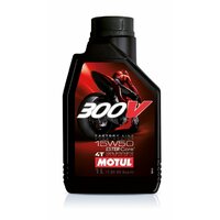 MOTUL 300V 100 % SYNTETICKÝ ESTEROVÝ OLEJ 15W50 4T FL 1 L