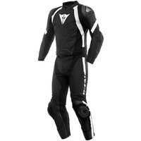 DAINESE DVOJDIELNA KOMBINÉZA AVRO 4 BLACK MATT/BLACK MATT/WHITE