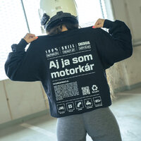 STYX MIKINA BEZ KAPUCNE - AJ JA SOM MOTORKÁR