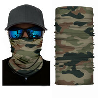 BIKETECH ŠÁTEK NA KRK CAMO HNĚDO-ZELENÝ