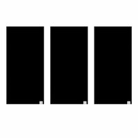 OXFORD MULTIFUNKČNÍ ŠÁTEK COMFY BLACK 3 KS V BALENÍ