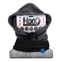 OXFORD ŠÁTEK HOOD ŠEDÝ/ČERNÝ