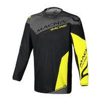 MACNA MX DRES BACKYARD-1 BLACK/GREY/FLUO ORANGE L