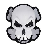 OXFORD SLIDERY SKULL BÍLÉ