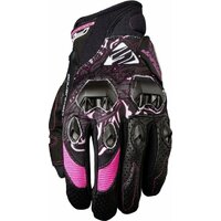 FIVE RUKAVICE STUNT EVO WOMAN FLOWER PINK