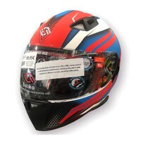 SHIRO INTEGRÁLNÍ HELMA SH-881 SV MOTEGI MODRO ČERVENO BÍLÁ