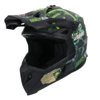 SHIRO ENDURO HELMA MX-504 ZELENÁ