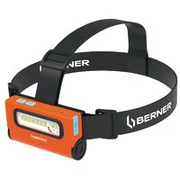 BERNER ČELOVÁ LAMPA PREMIUM 2V1 AKU USB-C