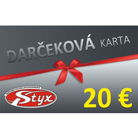 DÁRKOVÁ KARTA V HODNOTĚ 20 €